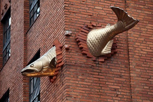 4. Salmon Sculpture, Portland, Oregon, USA