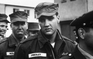 Elvis Presley during his service in the U.S. Army – 1958
