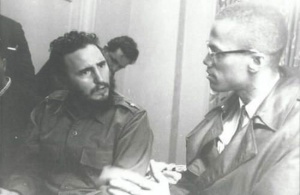Fidel Castro and Malcolm X discussing politics and family – 1960