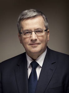 Current President of Poland Bronisław Komorowski (independent, supported by Civic Platform), 62