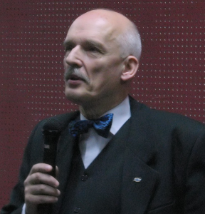 Member of European Parliament Janusz Korwin-Mikke (Congress of the New Righta), 72