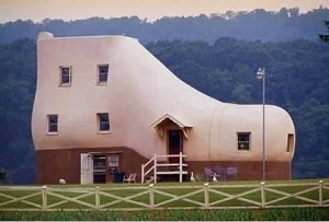 The Shoe House in Hellam (Pennsylvania, USA)