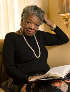 Wake Forest professor Maya Angelou, the Reynolds Professor of American Studies, in her home in Winston-Salem.