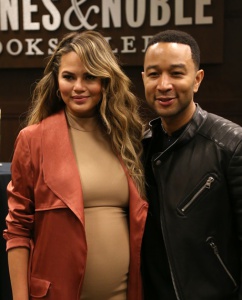 ADM_CHRISSYTEIGENBOKKSIGNING_FS - 23  February 2016 - Los Angeles, Chrissy Teigen. Chrissy Teigen Book Signing For "Cravings: Recipes For All The Food You Want To Eat" Held at The Barnes & Noble at The Grove. Pictured: Chrissy Teigen, John Legend Ref: SPL1234329  230216   Picture by: AdMedia / Splash News Splash News and Pictures Los Angeles:	310-821-2666 New York:	212-619-2666 London:	870-934-2666 photodesk@splashnews.com 