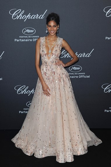 69th Cannes Film Festival, Party Chopard - Wild, Cannes France Pictured: Cindy Bruna Ref: SPL1284049 160516 Picture by: Splash News Splash News and Pictures Los Angeles: 310-821-2666 New York: 212-619-2666 London: 870-934-2666 photodesk@splashnews.com 