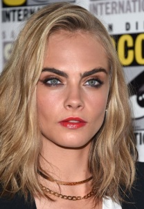 arriving to the "Valerian and the City of a Thousand Planets" photo call held at the Bayfront Hilton Hotel in San Diego, CA. Pictured: Cara Delevingne Ref: SPL1321715  210716   Picture by: Digital Focus / Splash News Splash News and Pictures Los Angeles:	310-821-2666 New York:	212-619-2666 London:	870-934-2666 photodesk@splashnews.com 