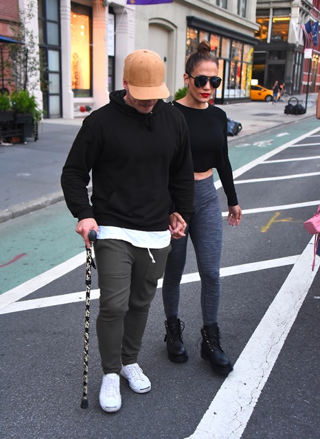 EXCLUSIVE: Jennifer Lopez, Casper Smart and the kids seen out for dinner at 'Lafayette Grand Café and Bakery' in NoHo, NYC, New York. Pictured: Jennifer Lopez, Casper Smart Ref: SPL1301901 100716 EXCLUSIVE Picture by: We Dem Boyz / Splash News Splash News and Pictures Los Angeles: 310-821-2666 New York: 212-619-2666 London: 870-934-2666 photodesk@splashnews.com 