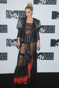 Celebrities attend the 2016 MTV VMA Awards presentation in Madison Square Garden in New York City, NY. Pictured: Rita Ora Ref: SPL1342111 290816 Picture by: Jackie Brown / Splash News Splash News and Pictures Los Angeles: 310-821-2666 New York: 212-619-2666 London: 870-934-2666 photodesk@splashnews.com 
