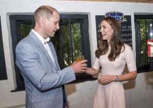 Britain's Prince William and Catherine, Duchess of Cambridge, visit Healey's Cornish Cider Farm near Newquay in Britain September 1, 2016. REUTERS/Arthur Edwards/Pool