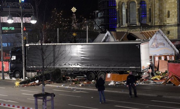 GERMANY BERLIN LORRY CRASHED INTO CHRISTMAS MARKET
